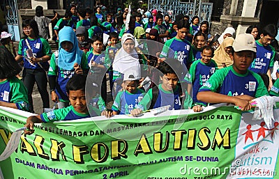 World autism day in indonesia