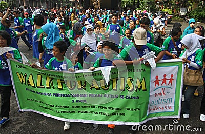 World autism day in indonesia