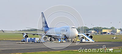 World Cargo Boeing 747 jumbo jet