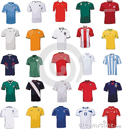 World Cup football jersey