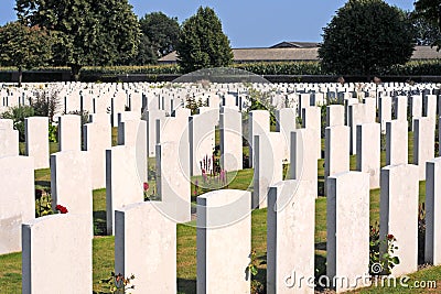 World war I cemetery, Flanders