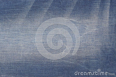 Worn blue jeans texture