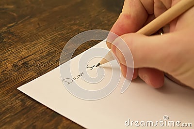 Writing a letter