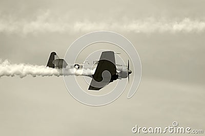 WW II airplane