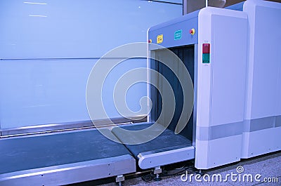 X-ray baggage security check machine