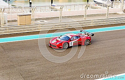 Yas Marina Racing Circuit Sports Car Racing in Abu Dhabi