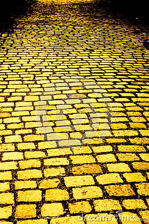 Yellow brick road