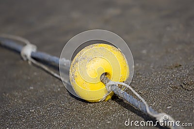 Yellow buoy