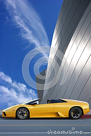 Yellow car