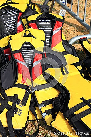 Yellow Life Jacket