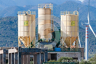 Yellow Silos