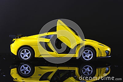 Yellow Super car