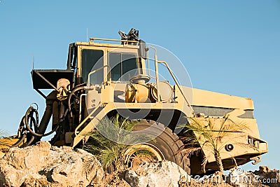 Yellow truck