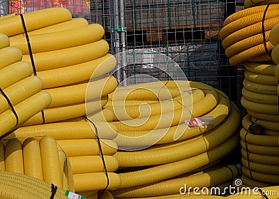 Yellow tubes