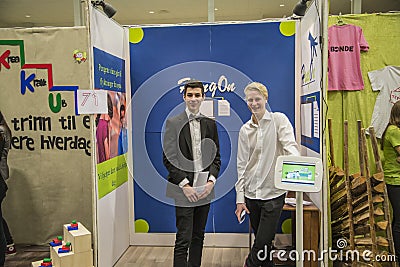 Young Enterprise, day 1 (stand)