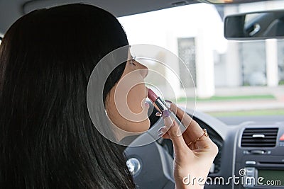 Young female driver