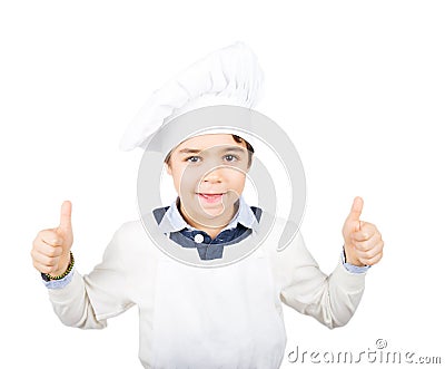 Young happy cook