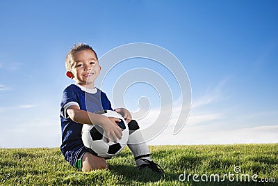 Young Soccer Player