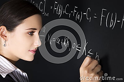 Young teacher