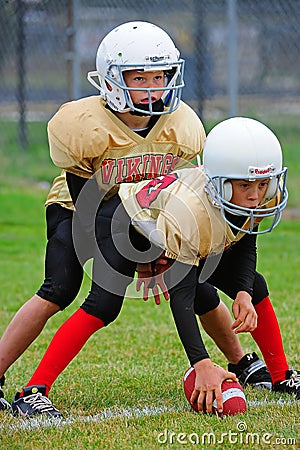 Youth American Football Scrimmage Line