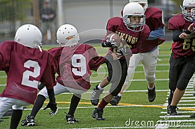 Youth American football Vikings