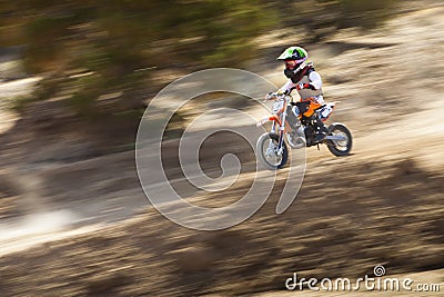 Youth Dirt Bike Racer