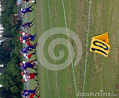 Youth Football action