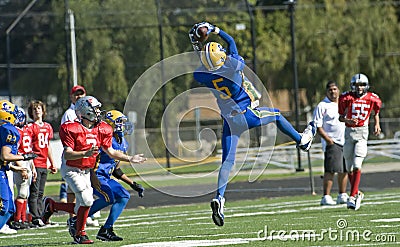 Youth Football Interception