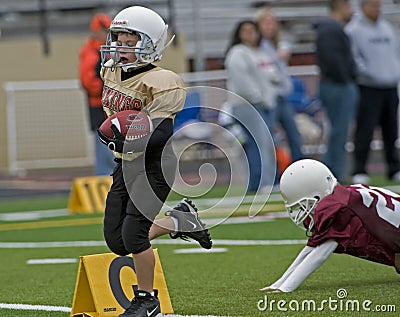 Youth Football Touch down