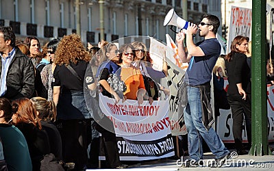 Youth protest in Athens