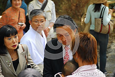 Yukio Hatoyama and wife