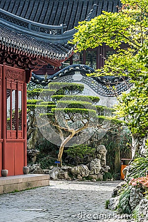 Yuyuan garden shanghai china