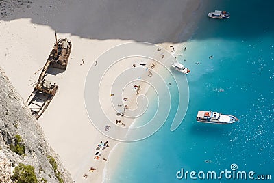 Zakynthos Shipwreck Holiday-maker