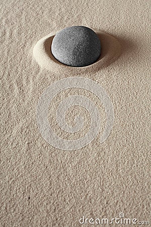 Zen meditation stone purity well being