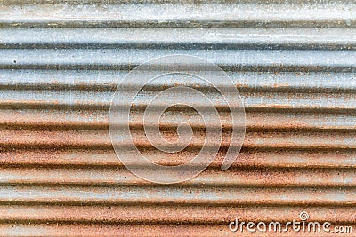 Zinc plate orange rust