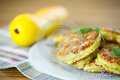 Zucchini pancakes