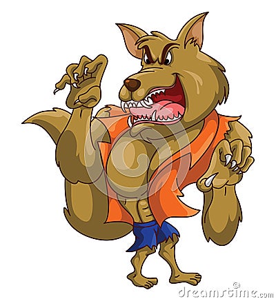 狼人 向量例证 - 图片: 47880155