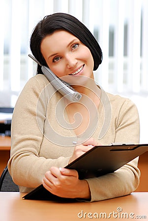 美好的办公室秘书工作.