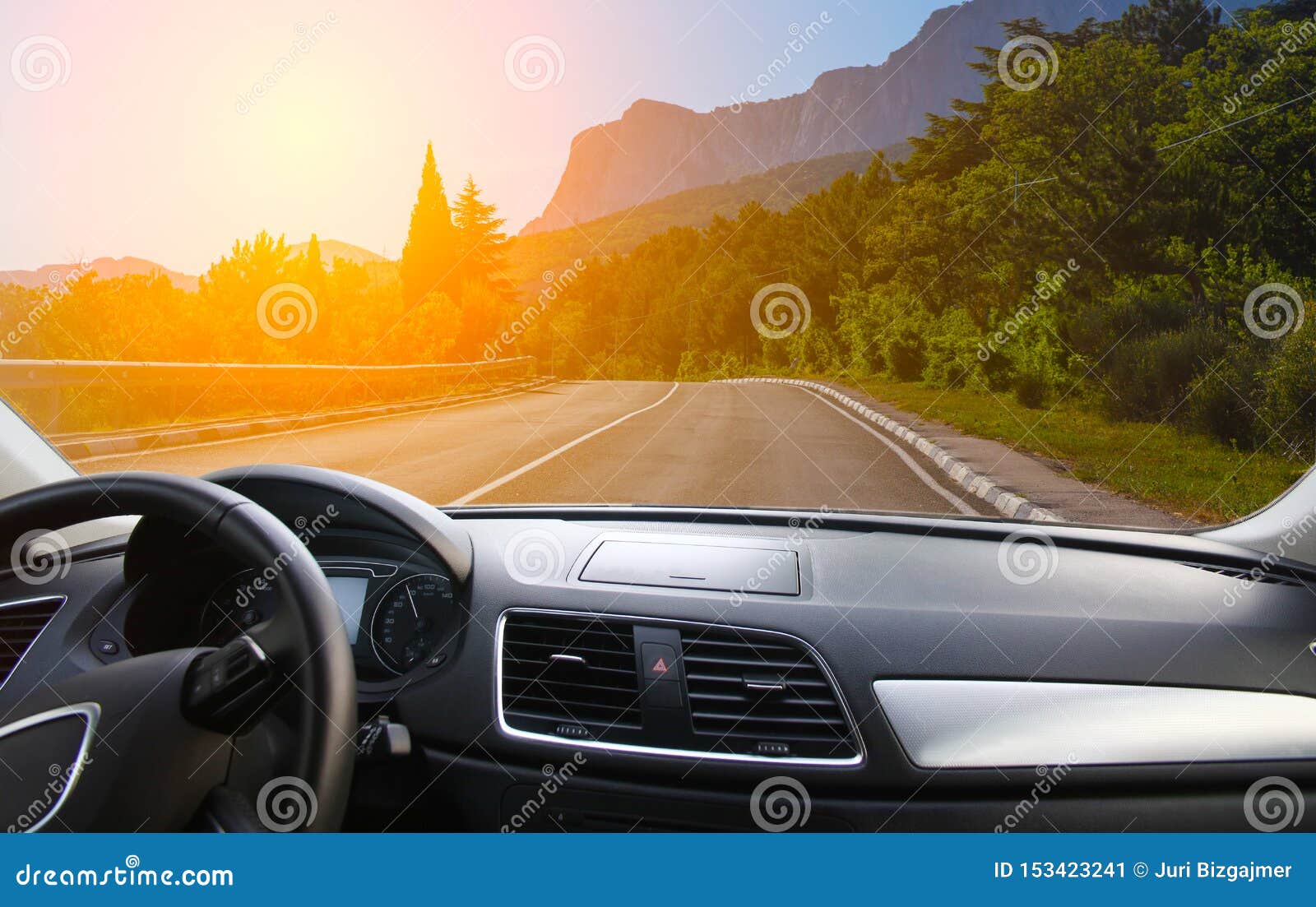 Вид из автомобиля