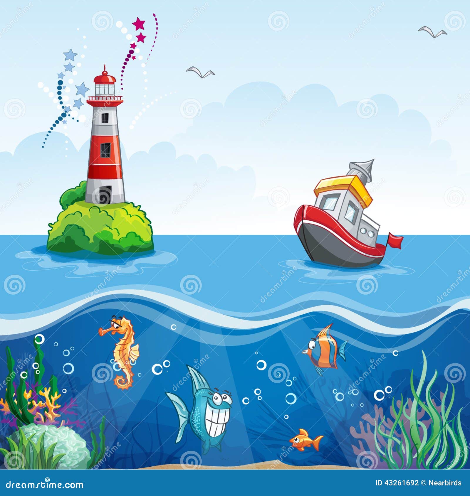 Картинки морская тема нарисовать Картинки морская тема нарисовать