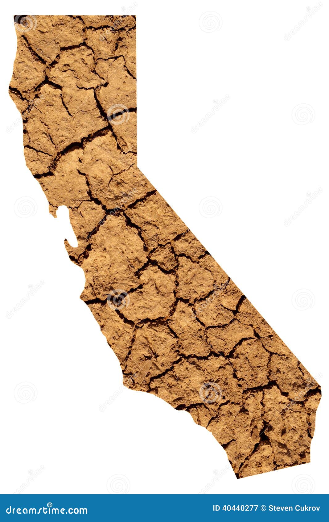 加利福尼亚天旱地图图片