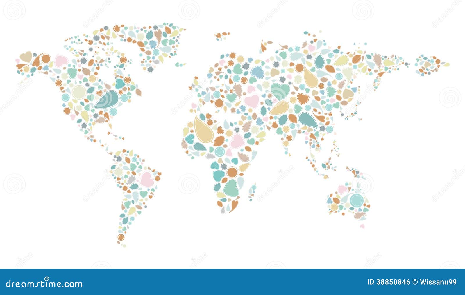 葡萄酒样式在白色背景例证的世界地图.图片