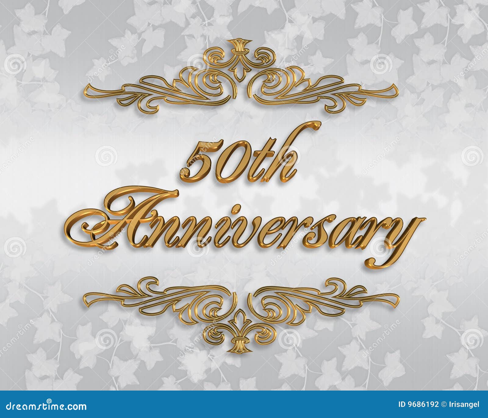 50th year wedding anniversary invitations