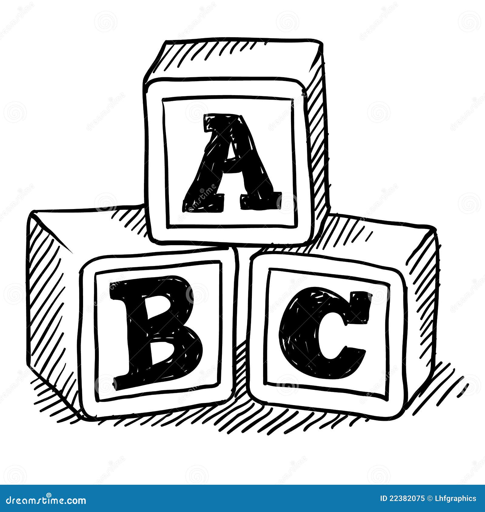 abc clipart black and white - photo #26