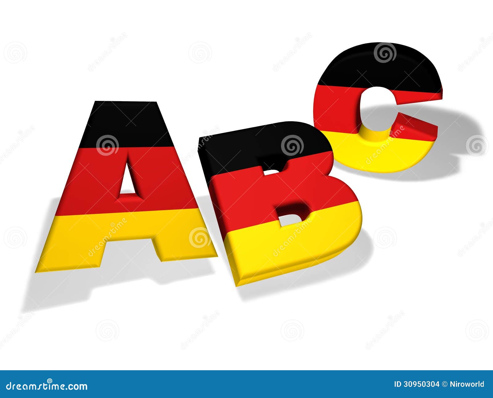 Abc German School Concept Stock Images - Image: 30950304