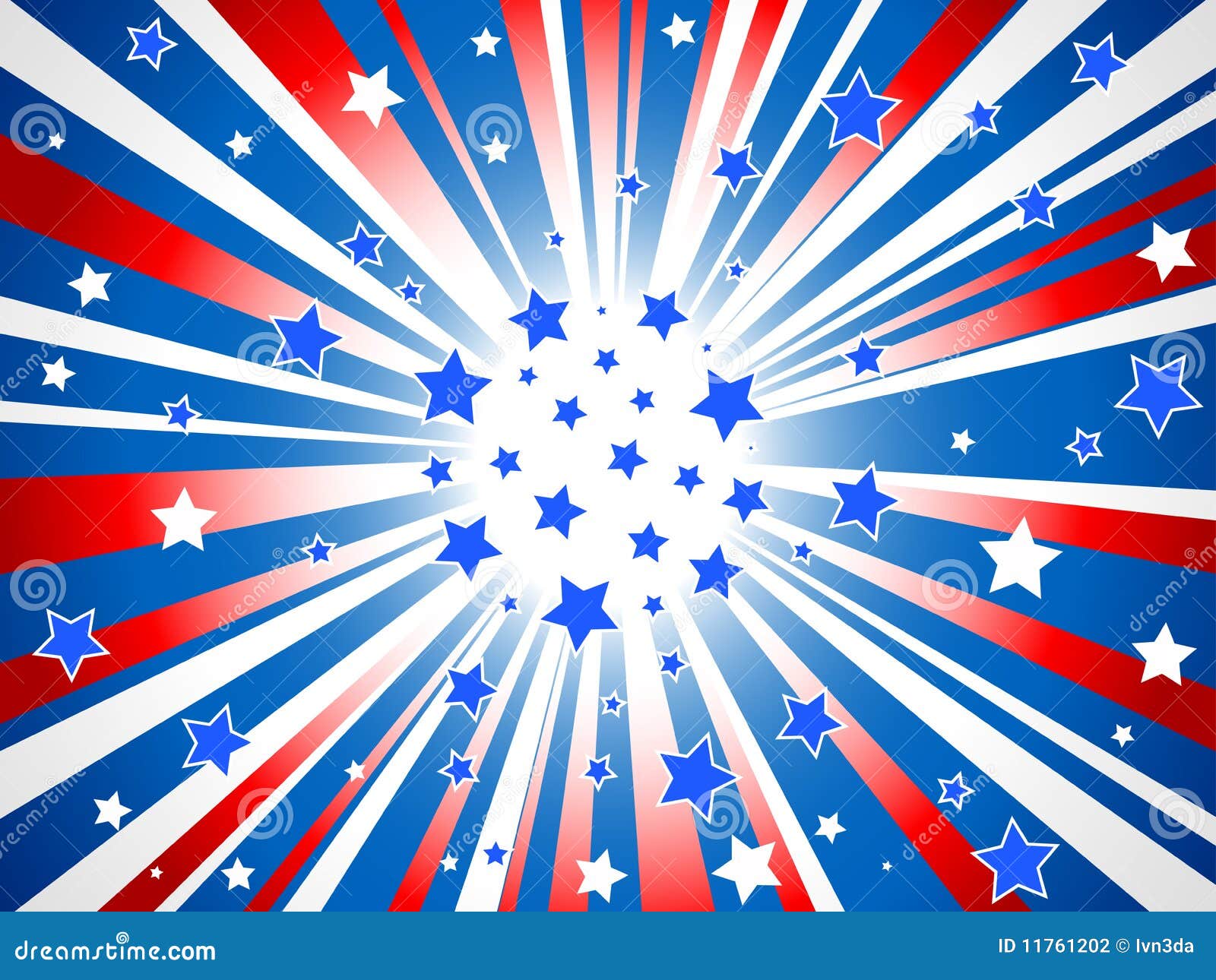 Abstract American Stars Background Stock Photography - Image: 11761202