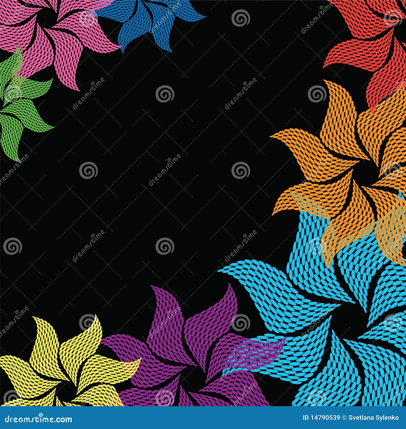 Abstract Flowers Royalty Free Stock Images - Image: 14790539