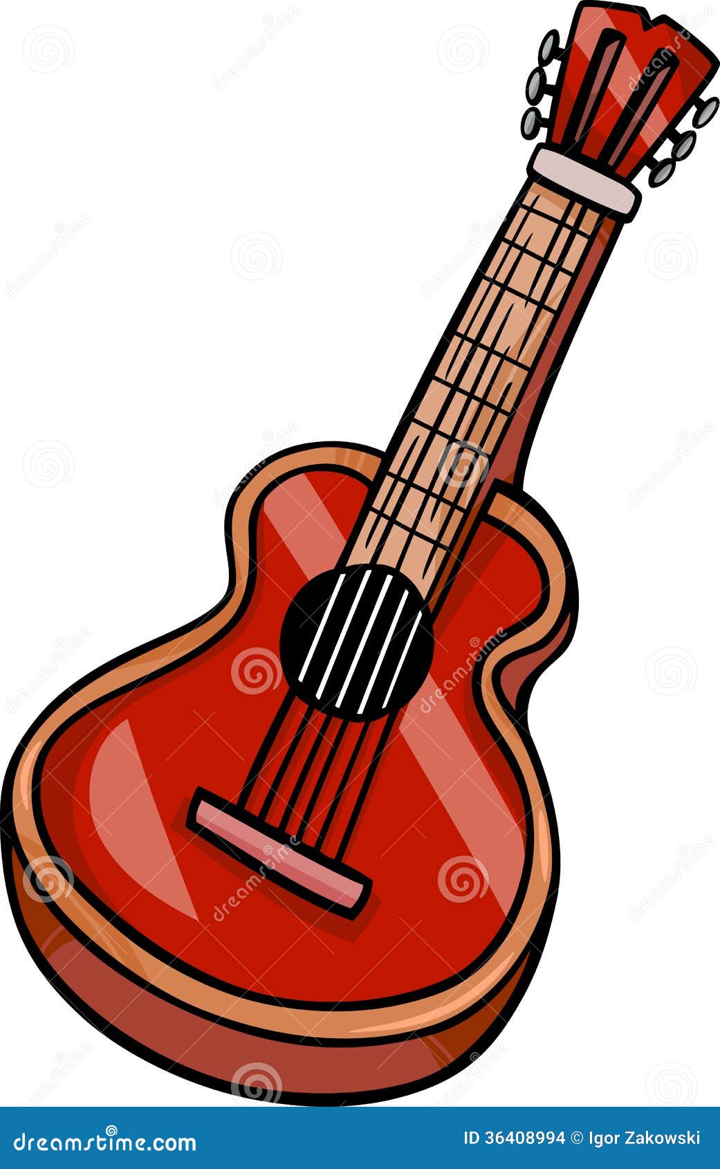 cartoon clipart of musical instruments - photo #9