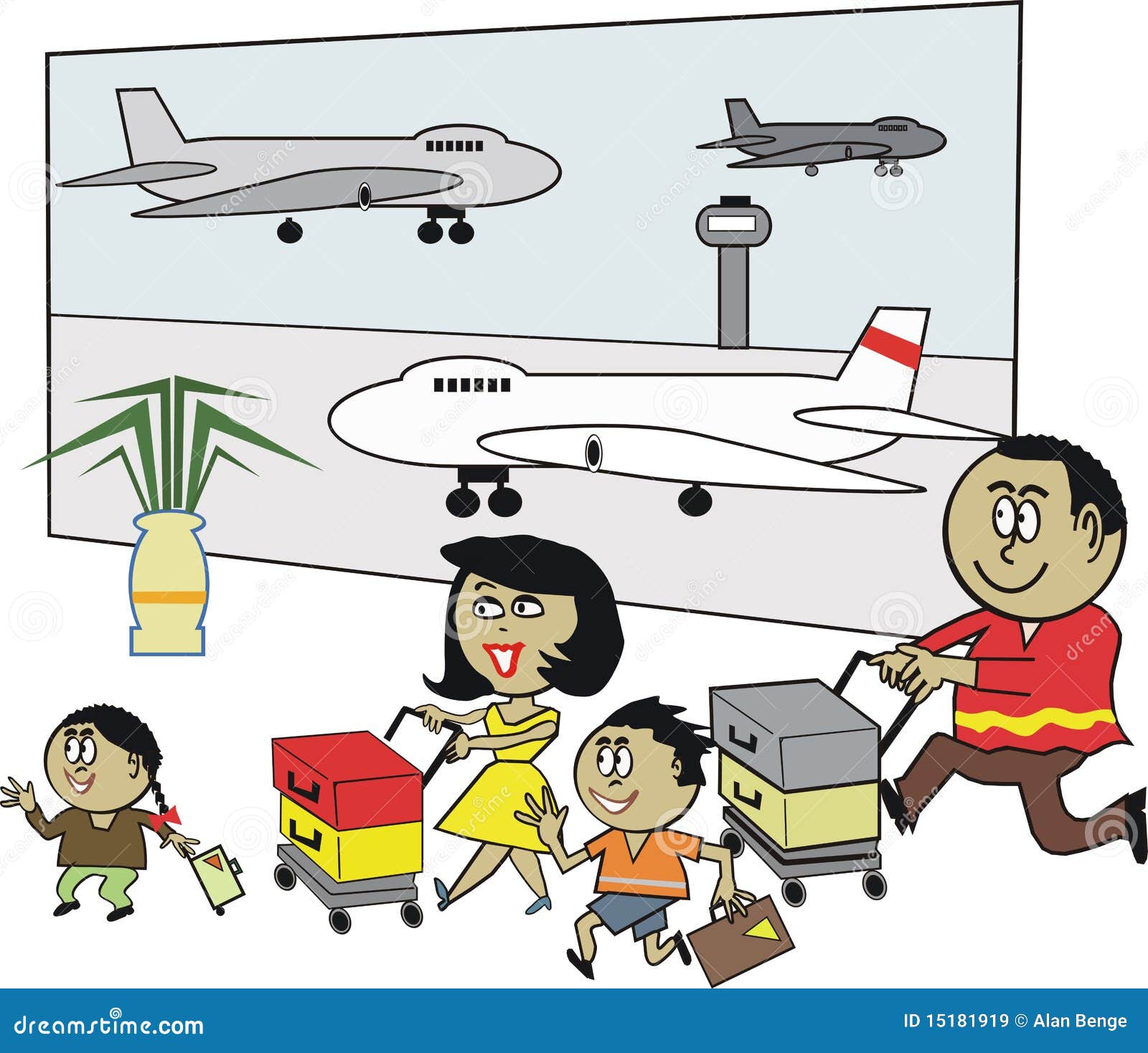 airport cartoon clipart - photo #32