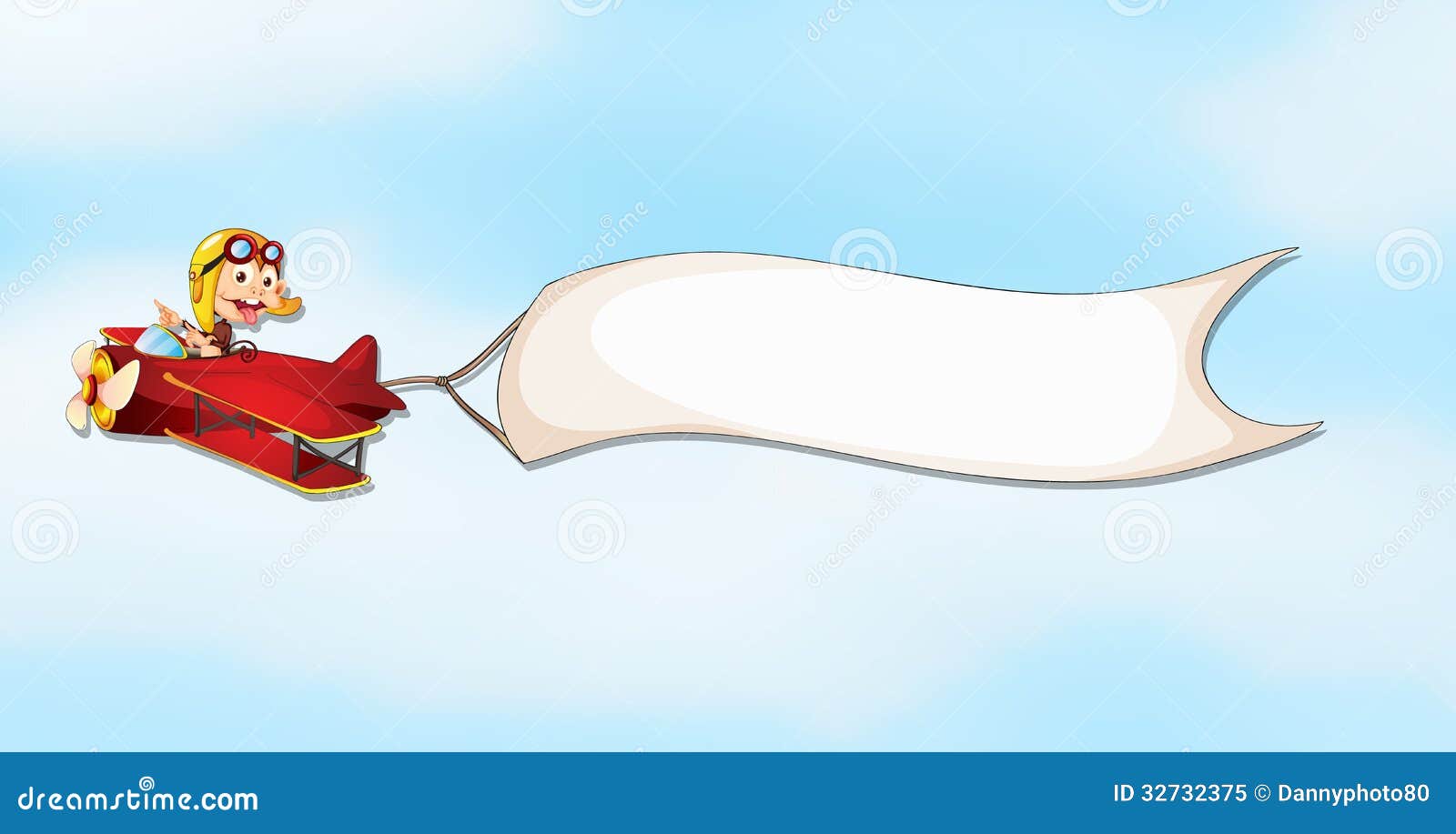 clipart airplane with banner - photo #39